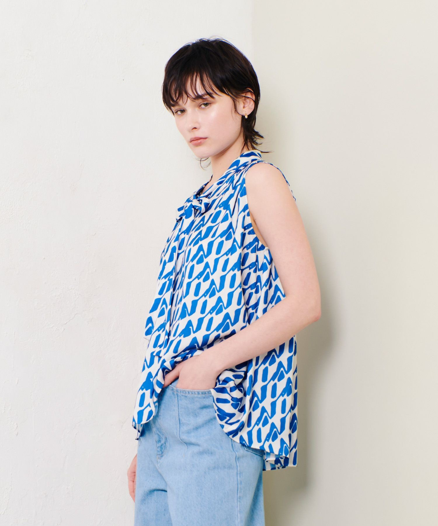 OFFICINAプリントブラウス|allureville OFFICIAL SITE / ONLINE