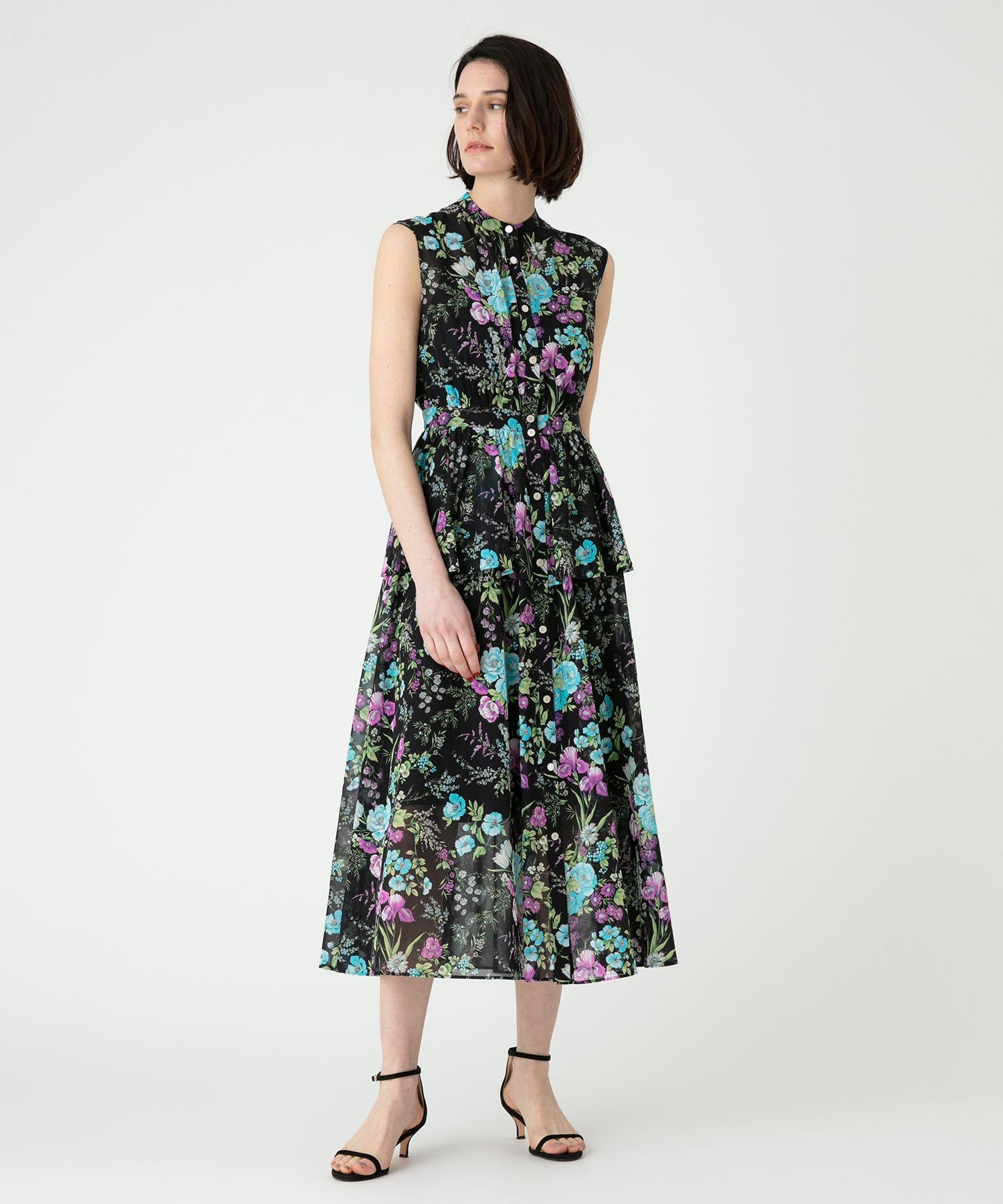LOULOU WILLOUGHBY】ラッフルティアードワンピース|allureville