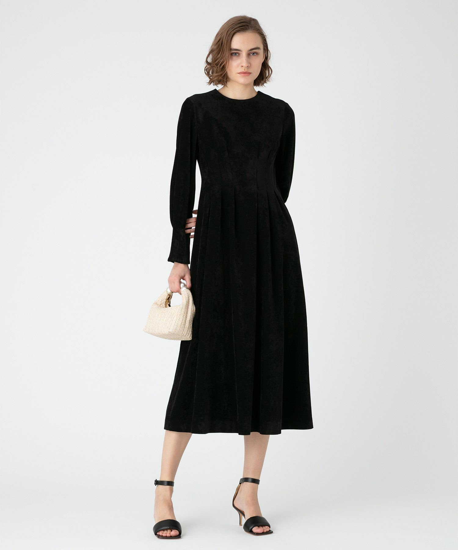 LOULOU WILLOUGHBY】リップルタックワンピース|allureville