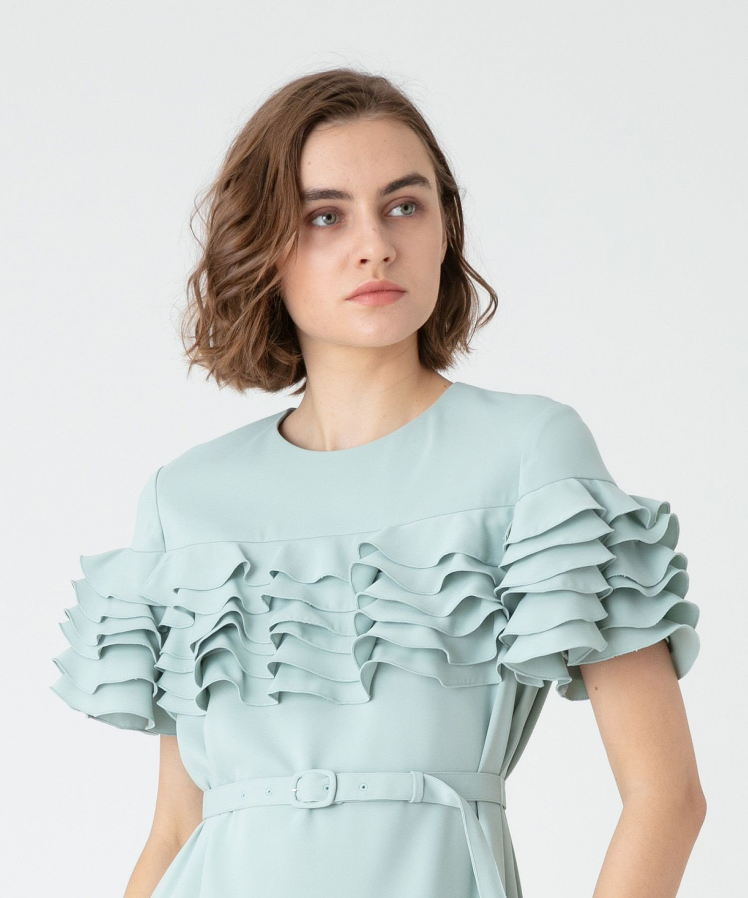 LOULOU WILLOUGHBY ルルウィルビー　ワンピース ◇【LOULOU WILLOUGHBY】リップルタックワンピース（ワンピース