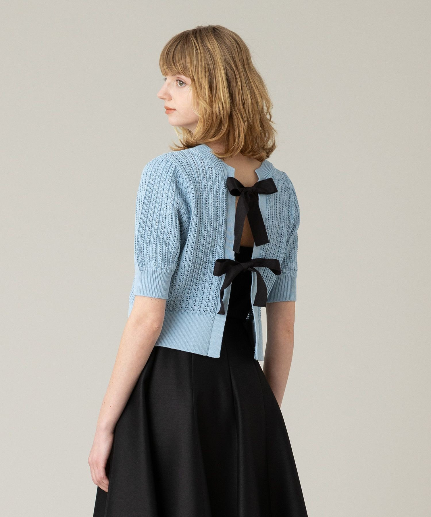 美品　定価1.8万円　ルルウィルビー　 2WAY BORDER プルオーバー trim_ofalv_item0b1fa0e69a4111e