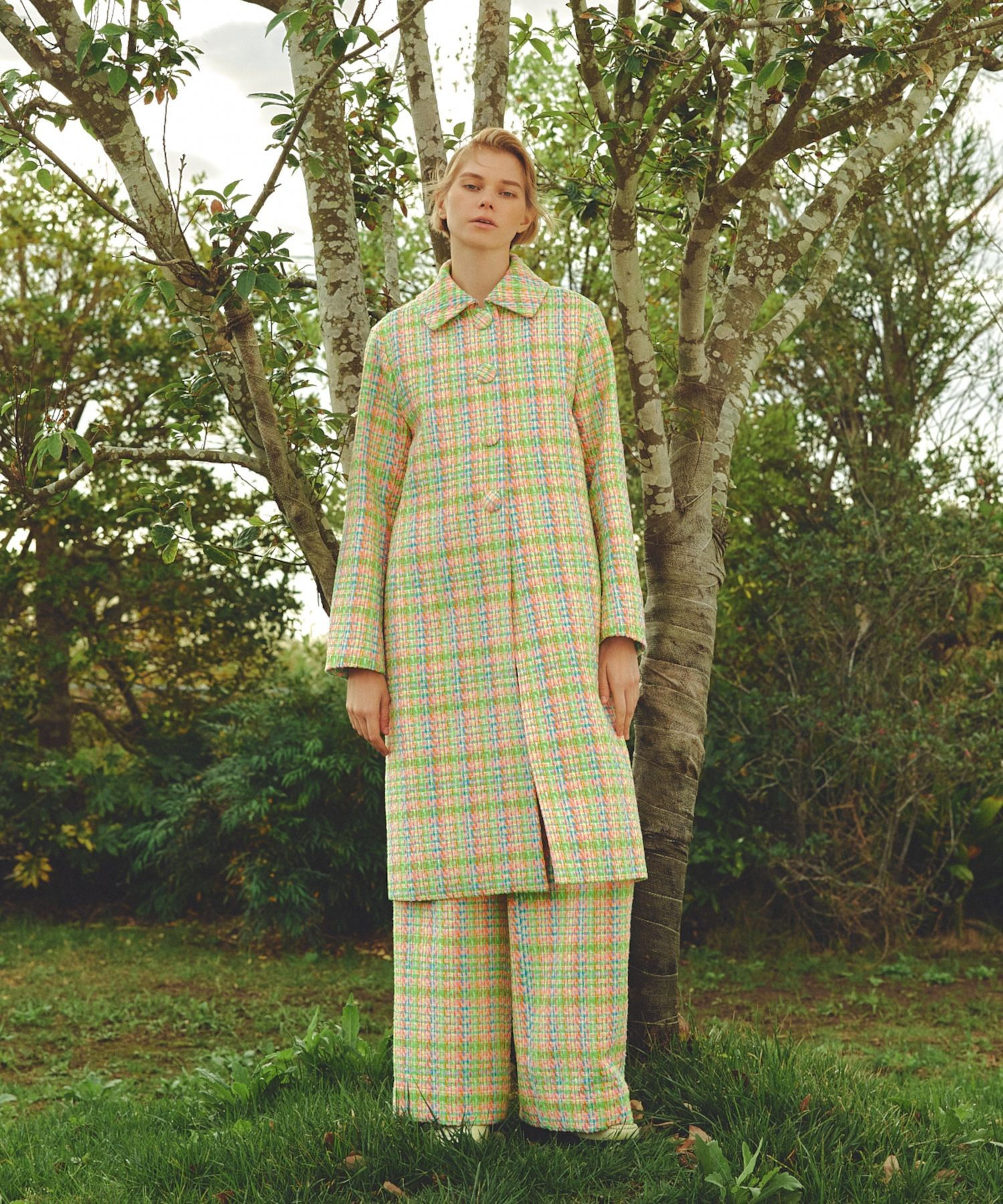 LOULOU WILLOUGHBY ステンカラーコート コート 「LOULOU