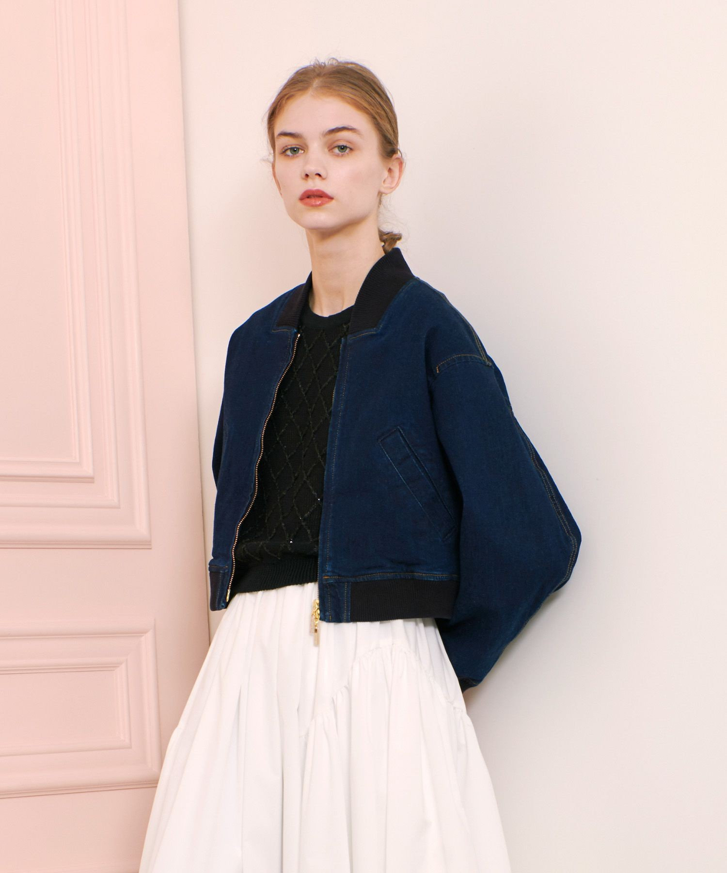 LOULOU WILLOUGHBY】デニムブルゾン|allureville OFFICIAL SITE