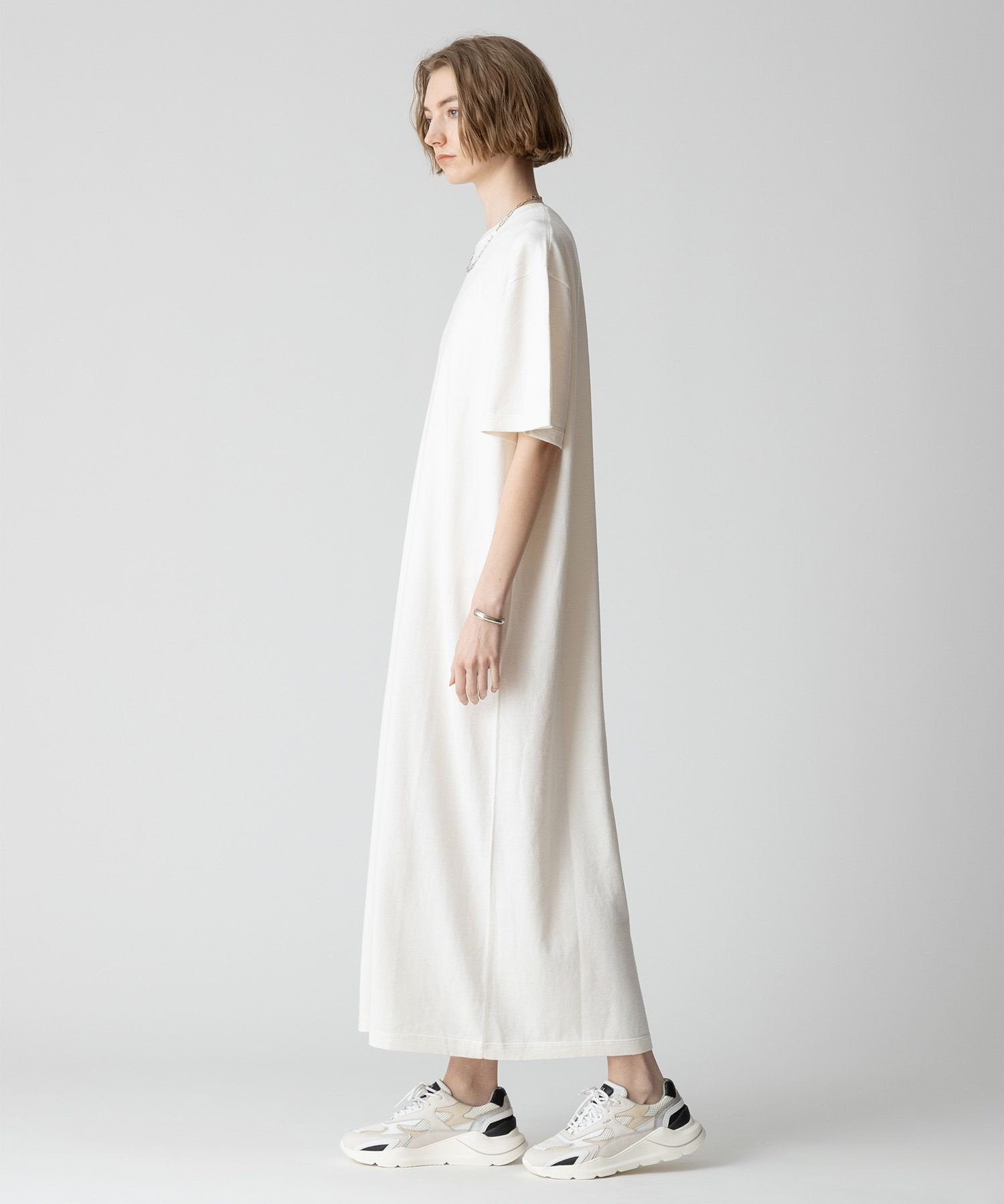 extream cashmere エクストリームカシミア ロングスカート メアリー コットンカシミア スカート｜extreme cashmere
