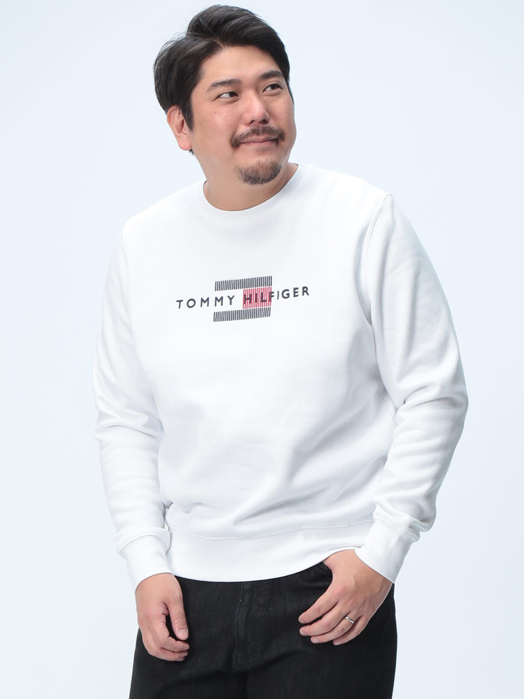 トレーナー 裏起毛 ロゴ刺繍 クルーネック スウェット トップス