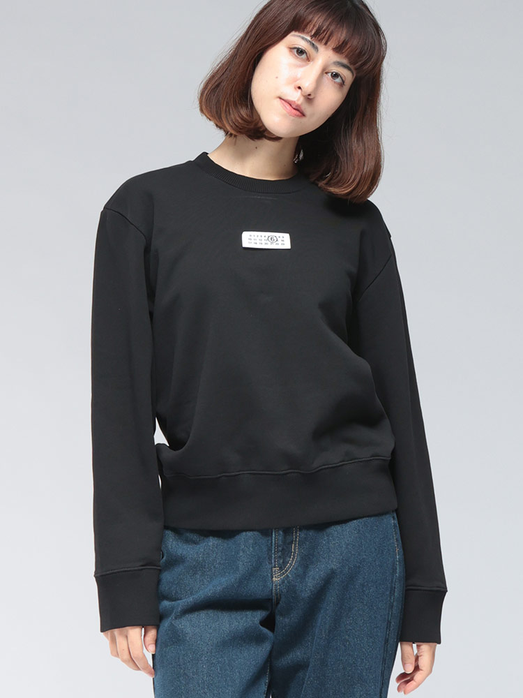 【関税込み】Maison Margiela ブラック Firm スウェットシャツ Maison Margielaのブラック Firm スウェットシャツがセール中